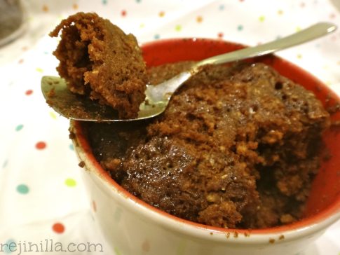 mug cake fudge
