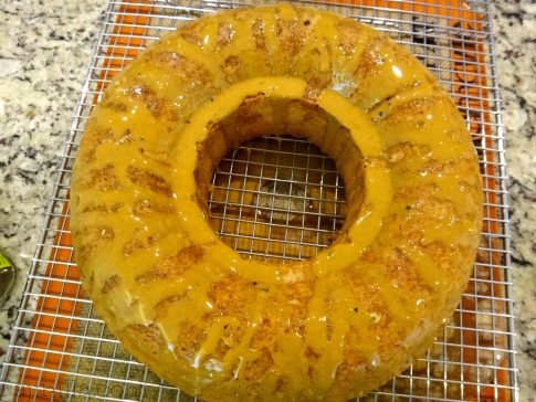 panque glaseado cafe