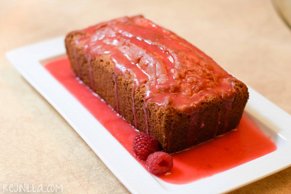 Panqué con glaseado frambuesa-11