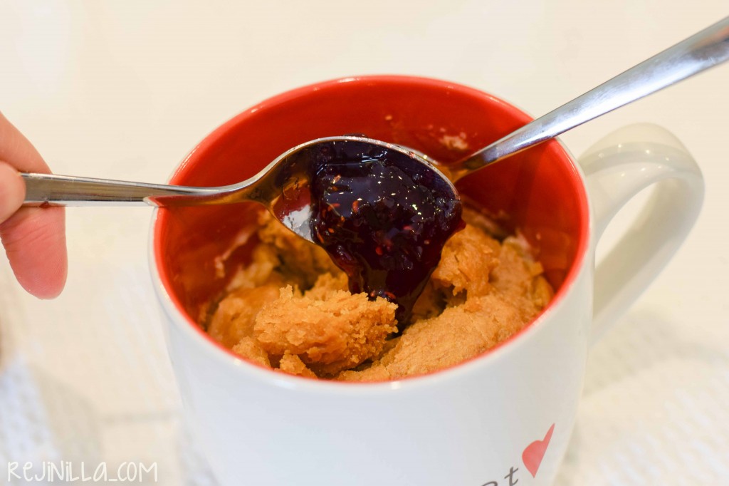 pb mug cake-5