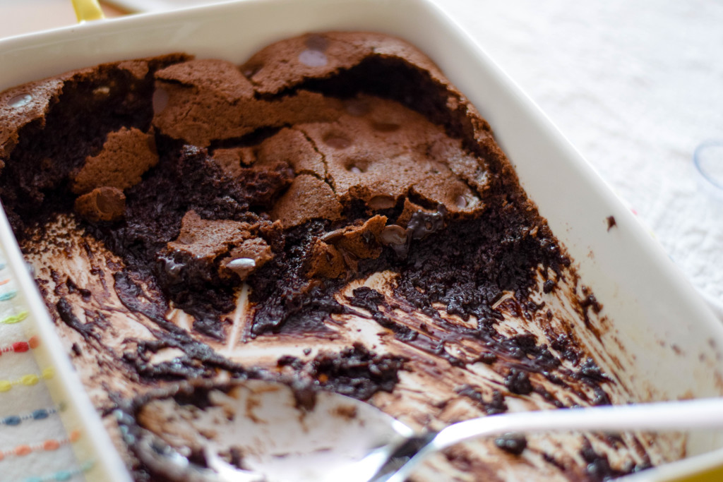 brownie pudding-8