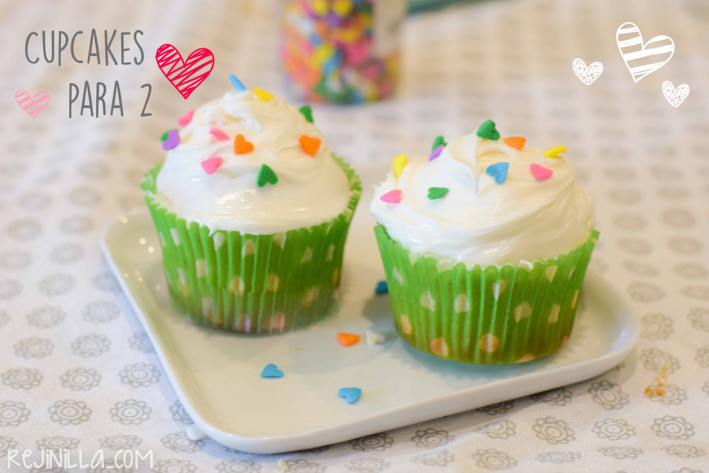 cupcakes para 2 valentin