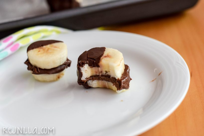 Bites de Plátano y Nutella