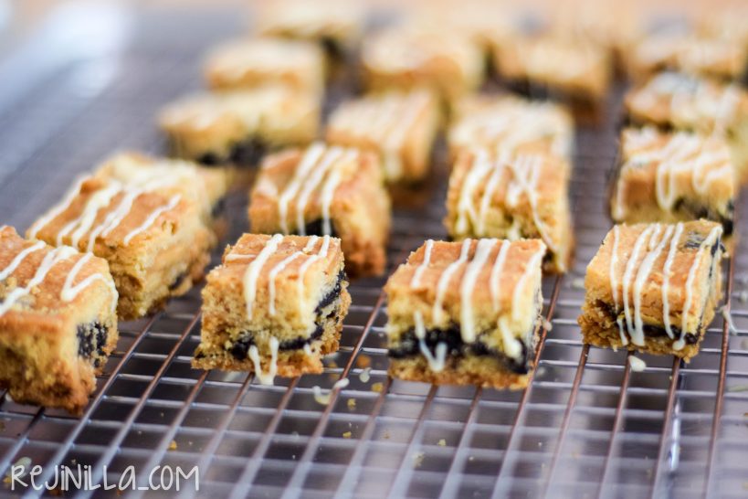 Barritas de chocolate blanco y Oreo