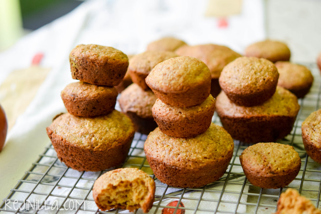 Muffins de Manzana (de licuadora)