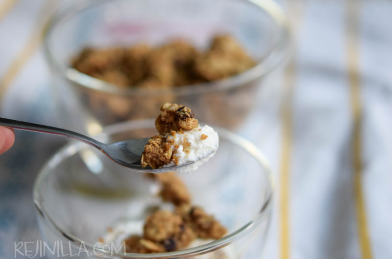 "granola" de galleta